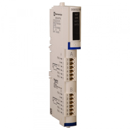 Schneider Electric Modicon Модуль дискретного входа 24В, 2 канала (комплект)