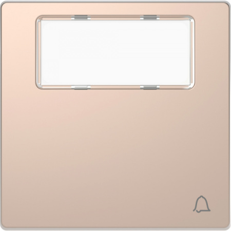 Schneider Electric Merten D-Life Шампань Клавиша 1-ая, с полем для надписи, «звонок»