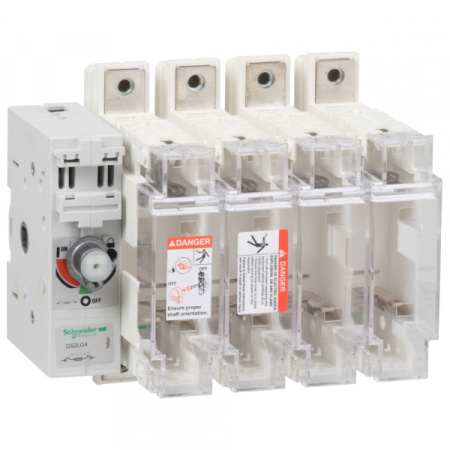Schneider Electric Корпус выключателя-разъединителя-предохранителя 4P размер 0 160A (GS2LG4)