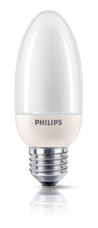 PH Лампа люминесцентная компактная свеча Softone Candle 12W 827 E27