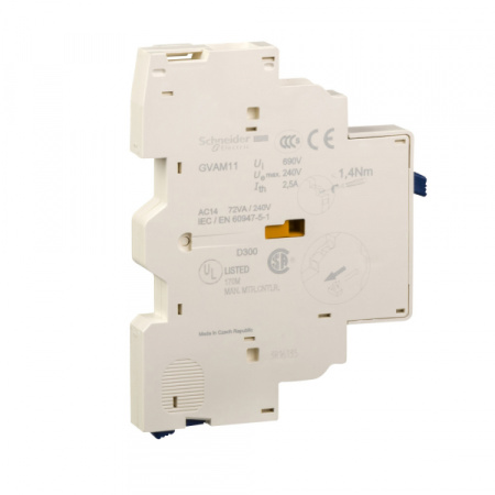 Schneider Electric GV2 Контакт сигнализации короткого замыкания