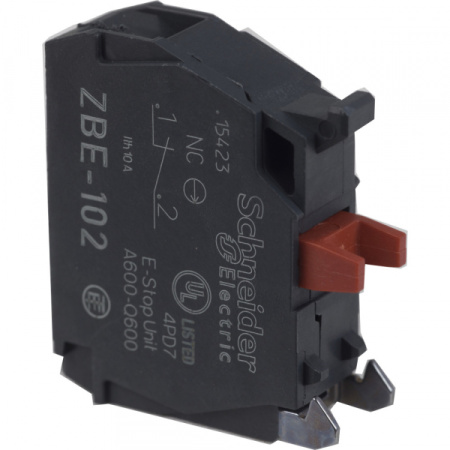 Schneider Electric XB5 Блок контактный 1НЗ 3А 240В для кнопок и переключателей XB4, ХВ5
