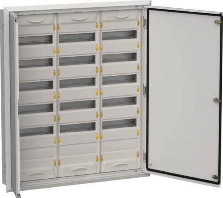 TITAN 5 Корпус мет. ЩРв-216 (3х72) 1005х885х130 IP31 сер IEK