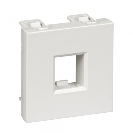 Systeme Electric Лиц.плата W45 2мод 1xKeystone RAL9003