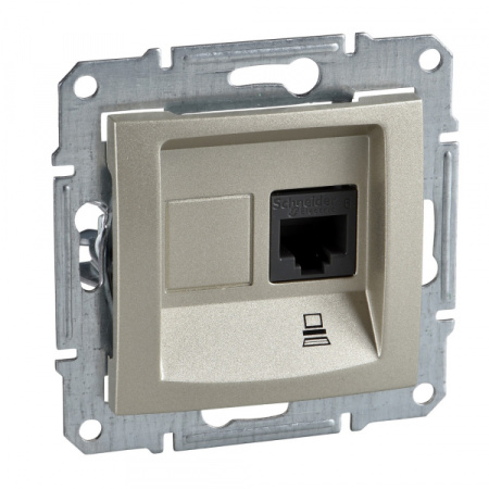 Schneider Electric Sedna Титан Розетка компьютерная 1-ая RJ45 кат. 5e UTP