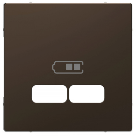 Schneider Electric Merten D-Life Мокко Центральная накладка для USB механизма 2,1А