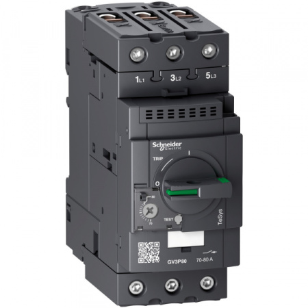 Schneider Electric Автоматический выключатель с комбинированным расцепителем 70-80А зажим Everlink