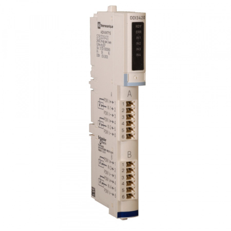 Schneider Electric Modicon Модуль дискретного входа DC 24В, 4 канала (комплект) (STBDDI3420K)