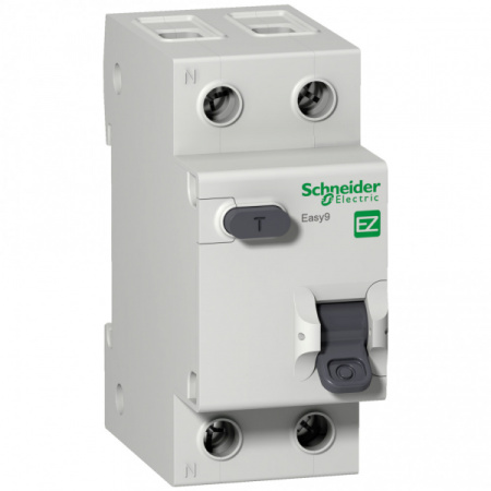 Schneider Electric EASY 9 Дифференциальный автоматический выключатель 1П+Н 10А 30мА C AC