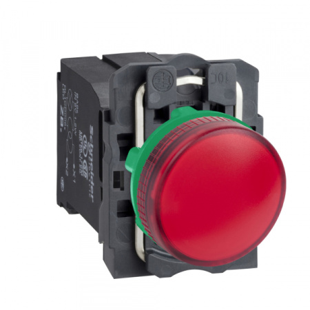Schneider Electric XB5 Лампа сигнальная 22мм 230В красный XB5AV44