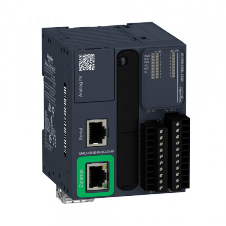 Schneider Electric M238 Блок базовый модульный М221-16IO (TM221ME16R)