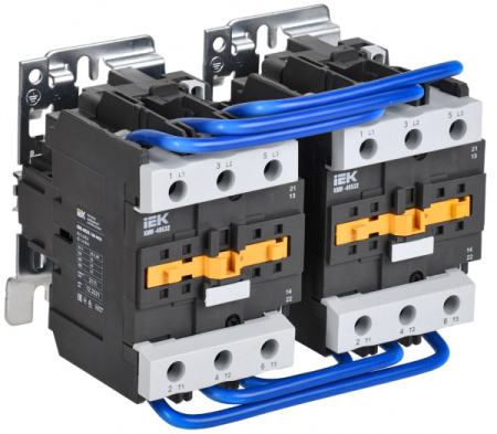 IEK Контактор КМИ-49532 реверс 95А 230В/АС3 2НО;2НЗ