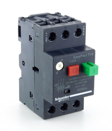 Schneider Electric EasyPact TVS GZ1E Автоматический выключатель 1-1,6A