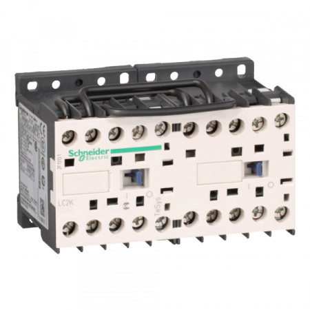Schneider Electric Contactors K Контактор реверсивный 4P (4 НО), AC1 25 A, 220В 50/60 Гц, мех.
