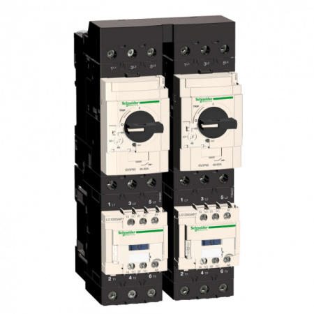 Schneider Electric GV3 Силовая шина 3P 115А для 2-х автоматических выключателей GV3Р