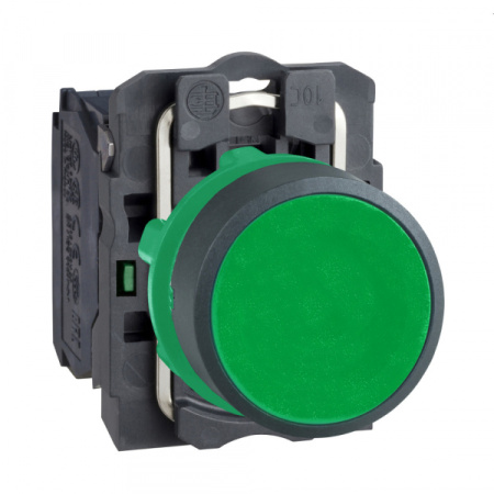 Schneider Electric XB5 Кнопка с возвратом зеленая 1НО