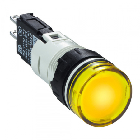Schneider Electric Лампа сигнальная 16мм 12-24В желтая