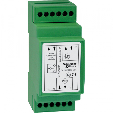Schneider Electric Merten D-Life Реле для рольставней 230В, уст-ка на DIN-рейку