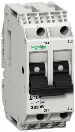 Schneider Electric GV2 Автоматический выключатель с комбинированным расцепителем 2P 20A