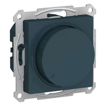 Systeme Electric AtlasDesign Изумруд Светорегулятор (диммер) повор-нажим, LED, RC, 400Вт, мех.