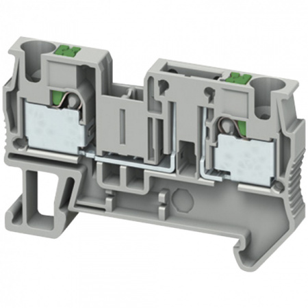 Schneider Electric Клеммник Pit Съемный картр. разъединитель, 2 точки 4мм,серый