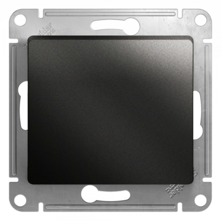 Systeme Electric Glossa Антрацит Кнопка нажимная сх.1, 10AX