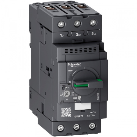 Schneider Electric Автоматический выключатель с комбинированным расцепителем 62-73А зажим Everlink