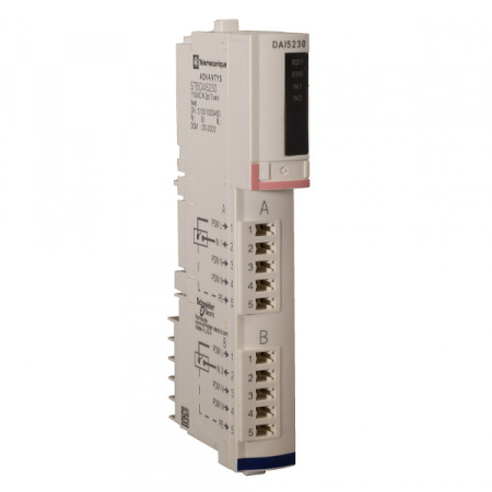 Schneider Electric Modicon Модуль дискретного входа AC 115В, 2 канала (комплект) (STBDAI5230K)