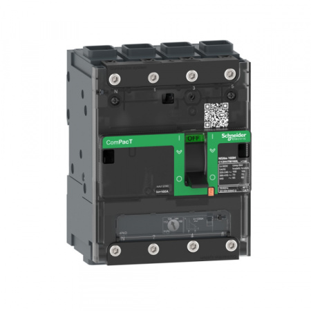 Schneider Electric Выключатель автоматический NSXm100N 50kA 4П4Т 100ATMDLINK