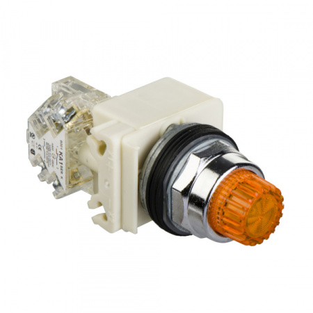 Schneider Electric Кнопка с подсветкой желтая 24В 9001K2L35LYAH13