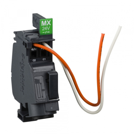 Schneider Electric Compact NSXm Расцепитель напряжения MX 380-480В AC NSXm с проводом