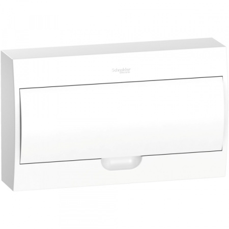 Systeme Electric EASY 9 Корпус навесной с белой дверью 1ряд/18мод, IP40, IK07, 63А, 2 клеммы