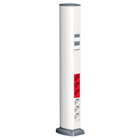 Schneider Electric OptiLine 45 Мини-колонна 2-сторонняя 0,7м белая RAL9003