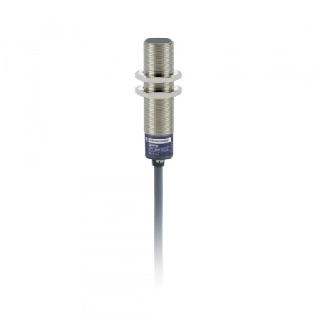 Schneider Electric Емкостной металлический датчик, кабель 2м XT118B1NAL2