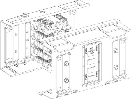 Schneider Electric Canalis Соединитель секций