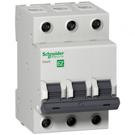 Schneider Electric EASY 9 Автоматический выключатель 3P 40A (D) 6кА =S=
